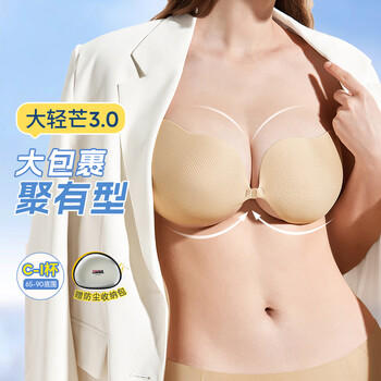 奶糖派（Candy la vie）薄边缘大轻芒3.0黄油小熊联名防凸点隐形裸感透气无痕乳贴送女友 商品图1