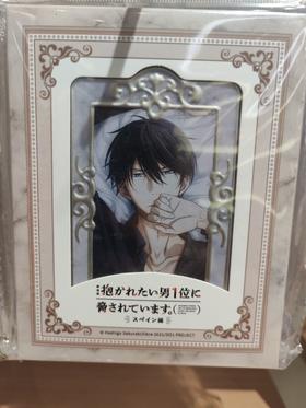 我让最想被拥抱的男人威胁了-画框徽章方形B