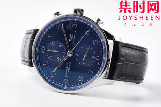 ZF万国葡萄牙计时系列IW371606 蓝色盘 ZF葡计V2版透底款 葡计背透款 丹东7750机 男士腕表 商品图3