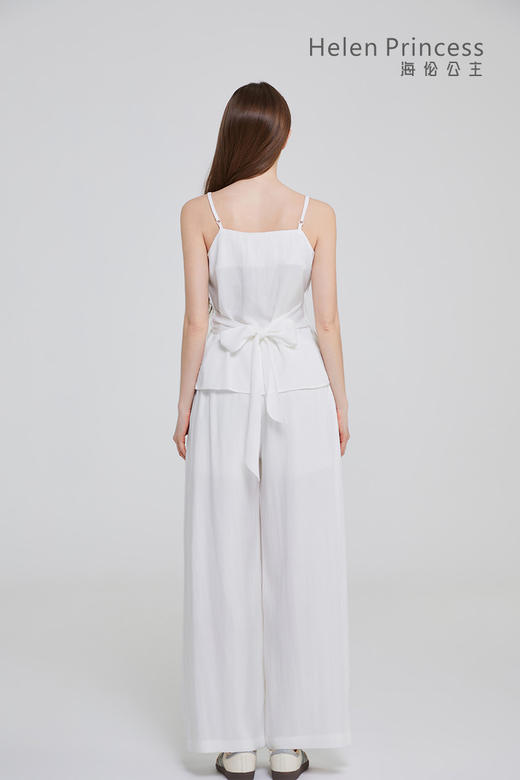 时尚吊带阔腿裤套装 商品图4