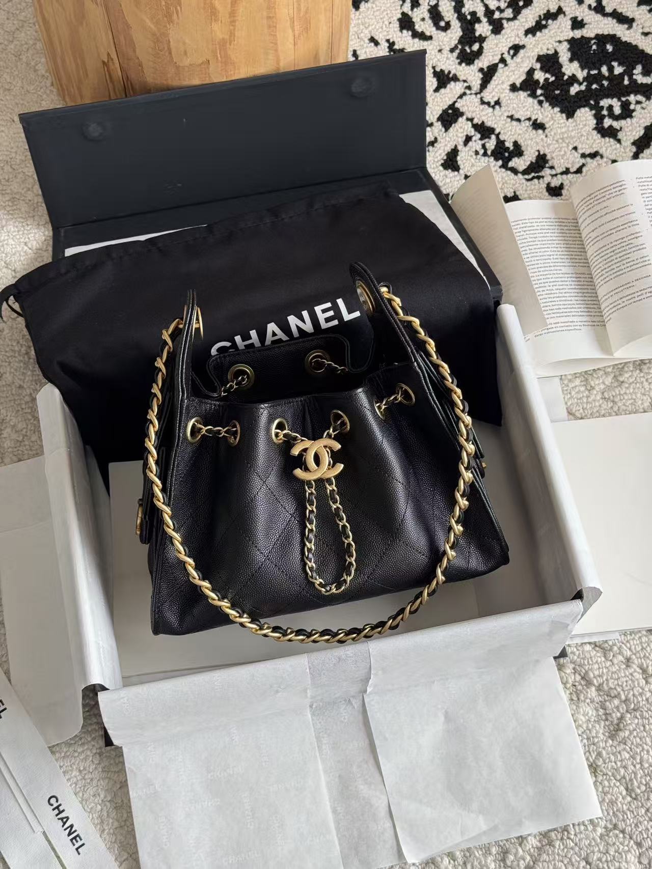 香奈儿 26c HOBO  25bag mini （LZ）