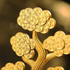 【祈愿吉品】马年树生钱摇钱树摆件金富盈门客厅转动财神聚宝盆 商品缩略图4