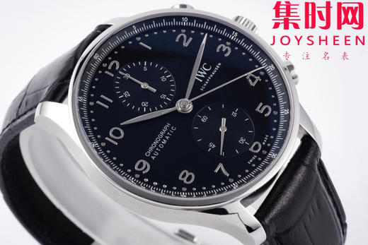 ZF万国葡萄牙计时系列IW371609 黑色盘 ZF葡计V2版透底款 葡计背透款 丹东7750机 男士腕表 商品图1