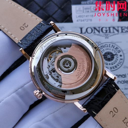 KY浪琴瑰丽系列 超薄男士腕表 表径38.5mm 专柜PK 配件与原装通用 商品图6