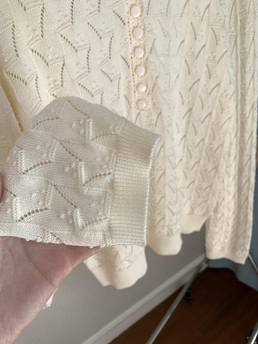 Sez镂空立体花丝毛针织衫 商品图8