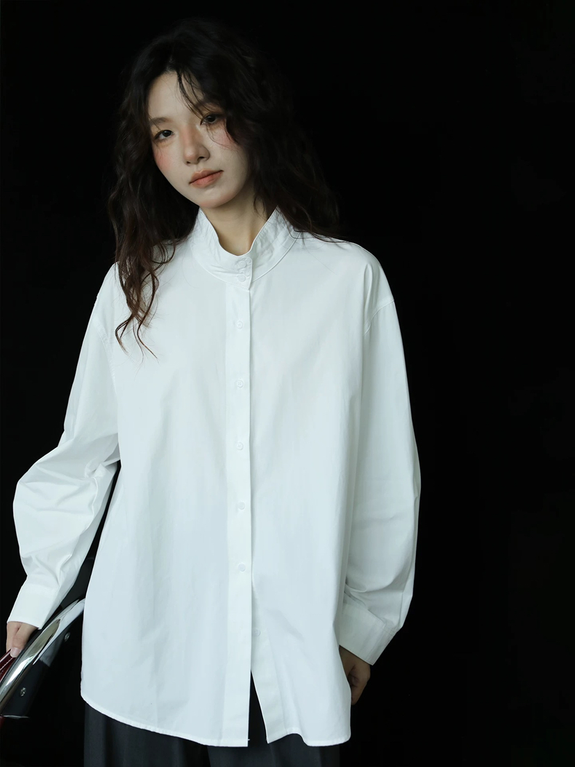 原单桑蚕丝天丝挺阔感衬衫（不易皱）模特图仅供上身参考❗️