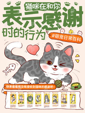 趣味小知识15-你知道吗？猫咪在跟你感谢时它会这样