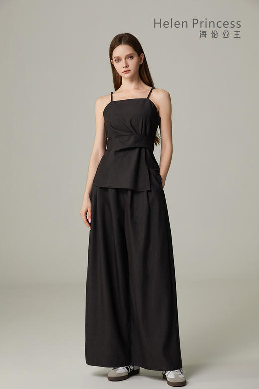 时尚吊带阔腿裤套装 商品图6