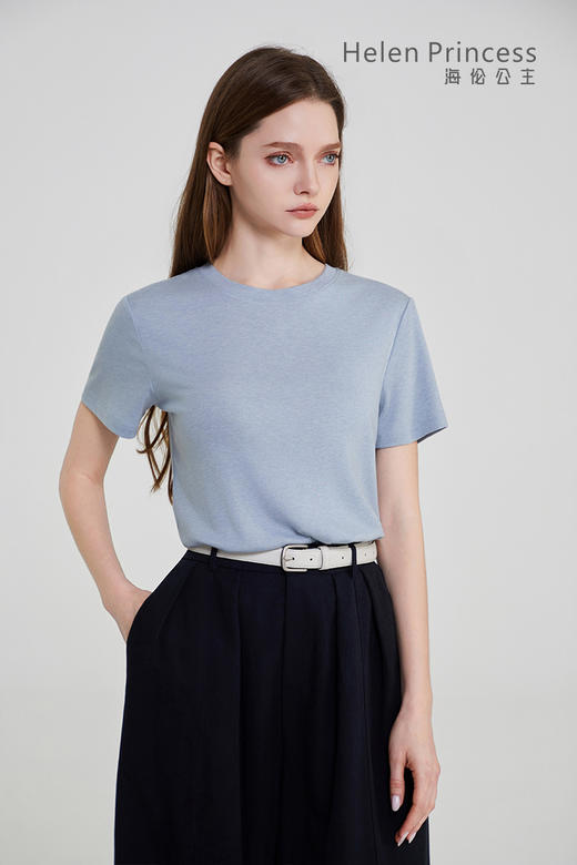 百搭圆领短袖T恤 商品图9