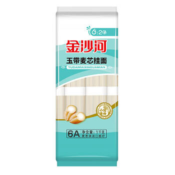 金沙河面条 挂面 家味清爽挂面组合装 打卤面炸酱面拉面 800克*3袋装 /粮油调味 /挂面 /传统挂面 商品图2