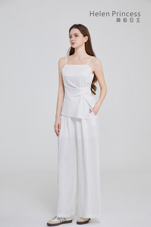 时尚吊带阔腿裤套装 商品图3