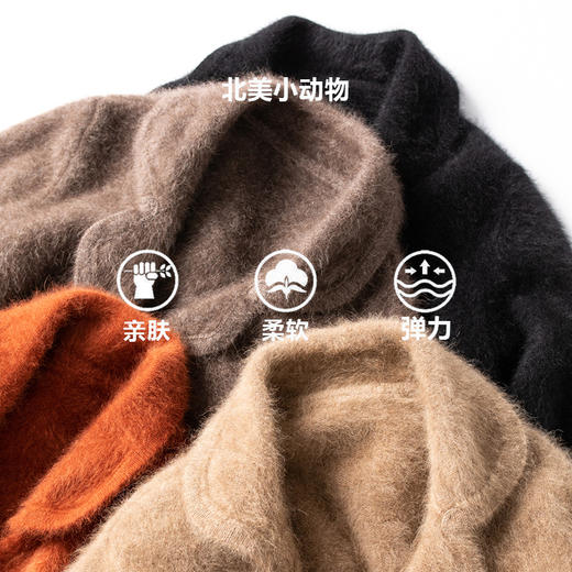 御寒小西装外套！加厚针织外套  高端上衣女 重磅加厚 商品图1