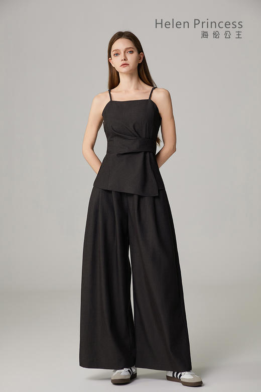 时尚吊带阔腿裤套装 商品图8