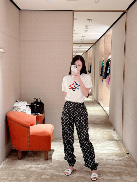 驴家 老花满印束脚裤（MM） 商品图5