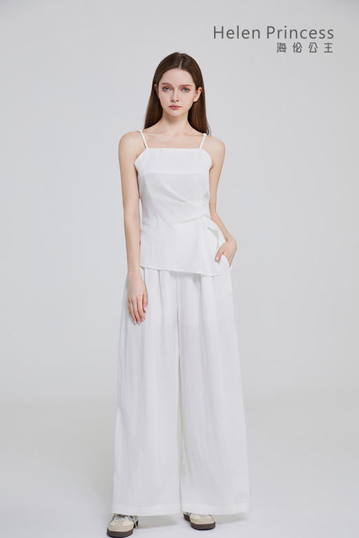 时尚吊带阔腿裤套装 商品图0