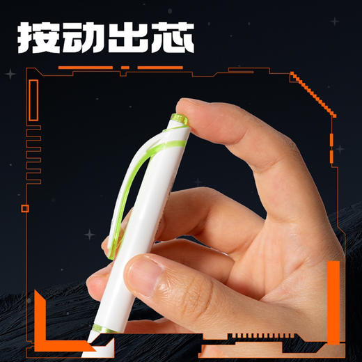 得力SS003六边形战士中性笔 商品图2