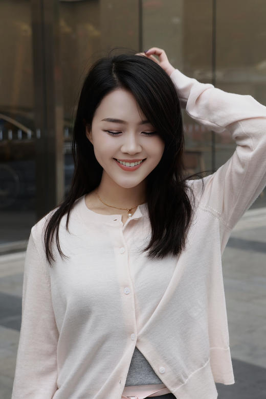 柔软时光|温柔气质蜜桃羊毛衫 商品图0