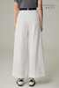 卷边阔腿裤配腰带 商品缩略图2