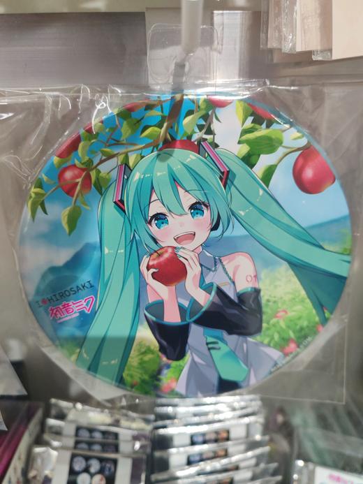 初音未来×弘前苹果 大徽章 Art by 朝顔みのる<#> 商品图0