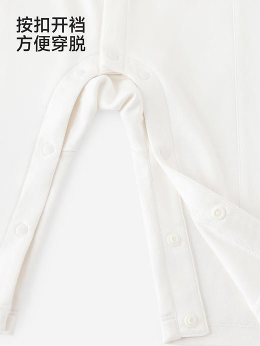 【高定系列】英氏婴儿连体衣宝宝假两件春秋长袖春季哈衣帅气百搭YRHAJ1S032A 商品图4