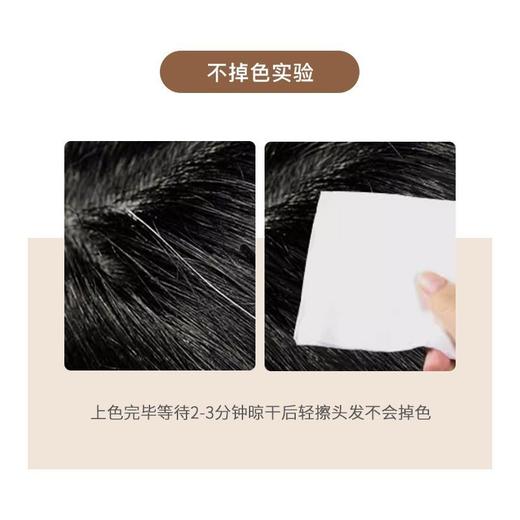 染发笔纯植物一次性染发遮盖神器家用防水防汗遮白发神器不掉色~ 商品图4