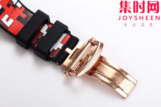 NEW罗杰杜彼迷彩陀飞轮 新品彩色陀飞轮，掀起彩色旋风，少量到货。EXCALIBUR王者系列 RDDBEX0938真陀飞轮男士腕表 商品图7