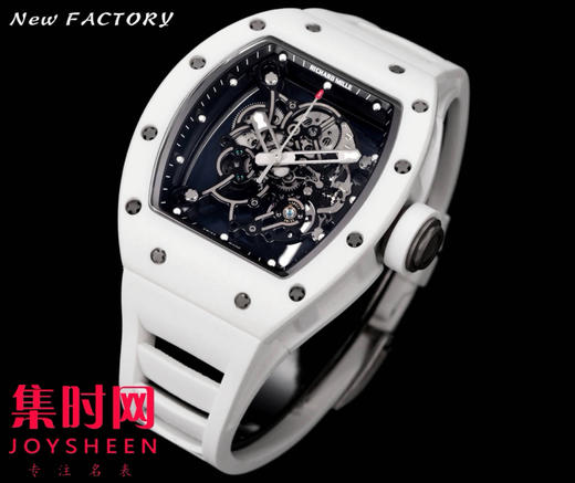 NEW理查德米勒RM055新升级V5版 理查米尔RM55男士腕表 升级一体机芯版本 原装一体双发条盒一体机芯 品质更加稳定 商品图4