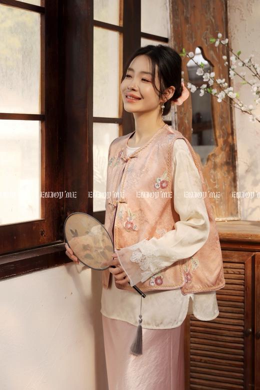 【门店同款】ENJOY春季“画中行”蝶梦霓裳中式马夹 169244107 商品图9