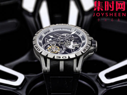 NEW罗杰杜彼镂空陀飞轮 王者归来 钛金属表壳 RDDBEX0479王者系列真陀飞轮男士腕表 商品图2