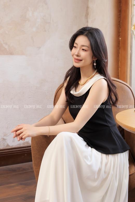 【门店同款】ENJOY春季“轻礼服”莫奈绮梦拼接裙 169605259 商品图6