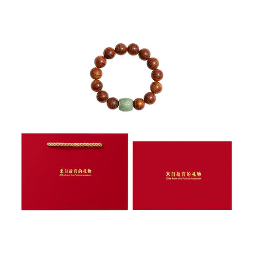 【故宫饰品】马到成功黄花梨手串文创新年本命年男士生日礼物男生 商品图6