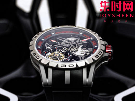 NEW罗杰杜彼镂空陀飞轮 王者归来 钛金属表壳 RDDBEX0479王者系列真陀飞轮男士腕表 商品图8