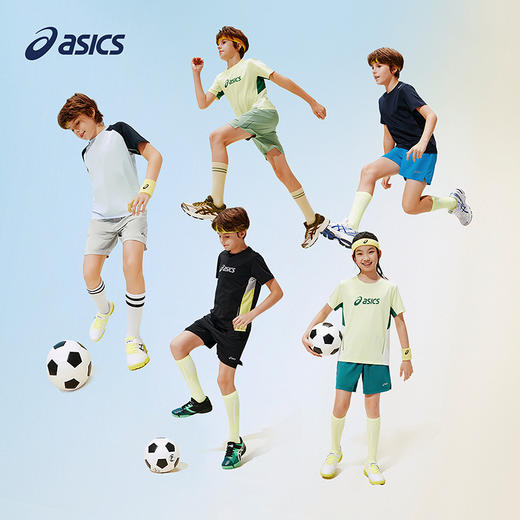 ASICS/亚瑟士儿童26年夏季吸湿速干弹力运动针织短裤舒适百搭 商品图4