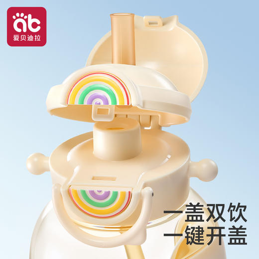 吨吨桶儿童水杯直饮吸管宝宝喝水饮水壶幼儿园上学专用杯子1到3岁 商品图1