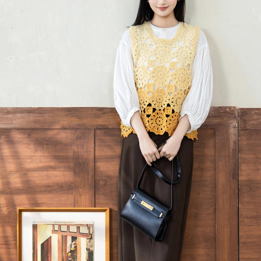 苏苏姐家梦圆背心手工diy钩针自制编织羊毛线团材料包 商品图2