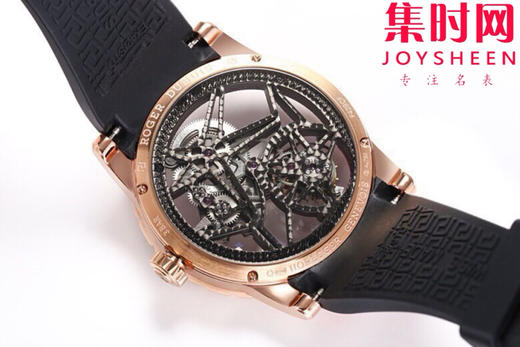 NEW罗杰杜彼迷彩陀飞轮 新品彩色陀飞轮，掀起彩色旋风，少量到货。EXCALIBUR王者系列 RDDBEX0938真陀飞轮男士腕表 商品图6