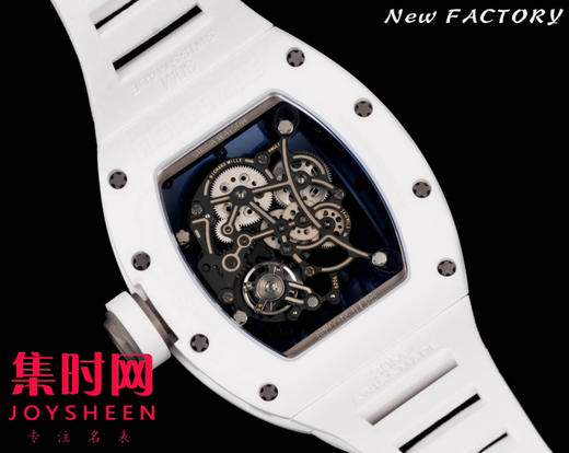 NEW理查德米勒RM055新升级V5版 理查米尔RM55男士腕表 升级一体机芯版本 原装一体双发条盒一体机芯 品质更加稳定 商品图6