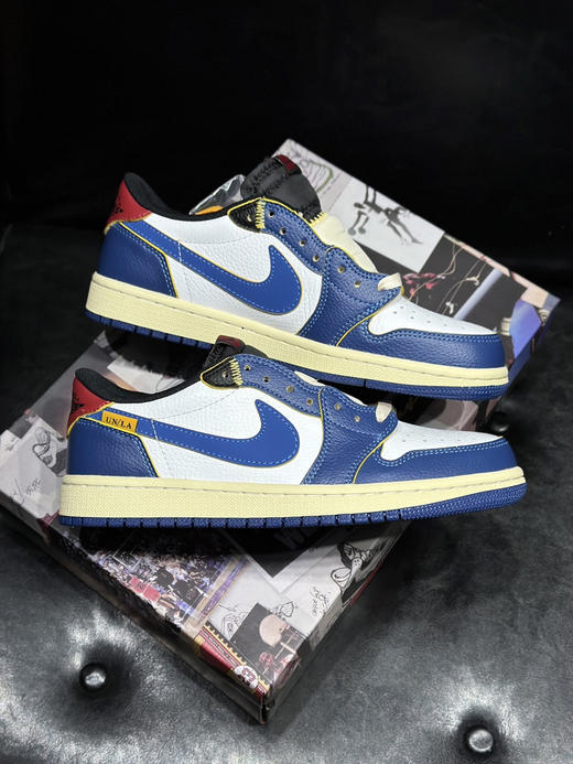 秋冬特惠💰430 公司级 Air Jordan 1 Low 防滑 低帮 倒钩联名款 商品图0