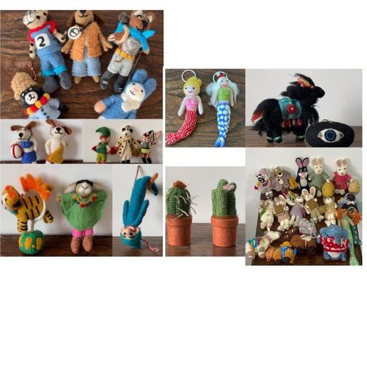 尼泊尔手工羊毛毡玩偶 价格83.99 商品图0