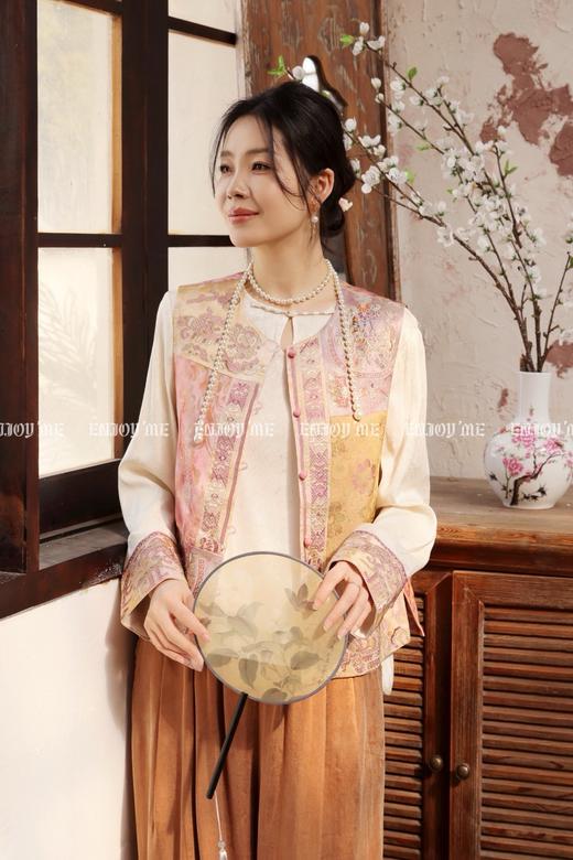 【门店同款】ENJOY春季“画中行”绣春诏中式马夹 169243905 商品图2