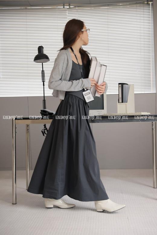【门店同款】ENJOY春季“柔权主义”撞色两件套裙 169604133 商品图5