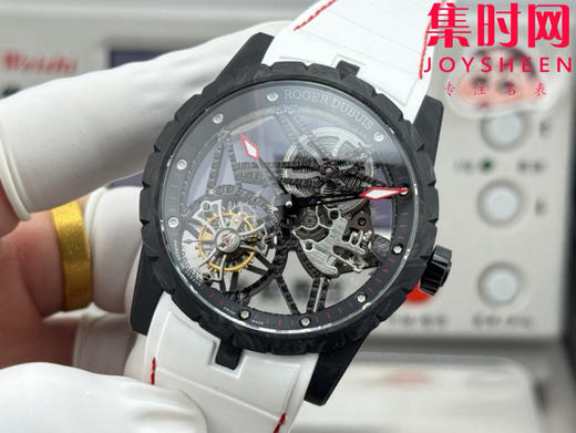 NEW罗杰杜彼碳纤维镂空陀飞轮系列 V4版 真陀飞轮男士腕表 商品图2