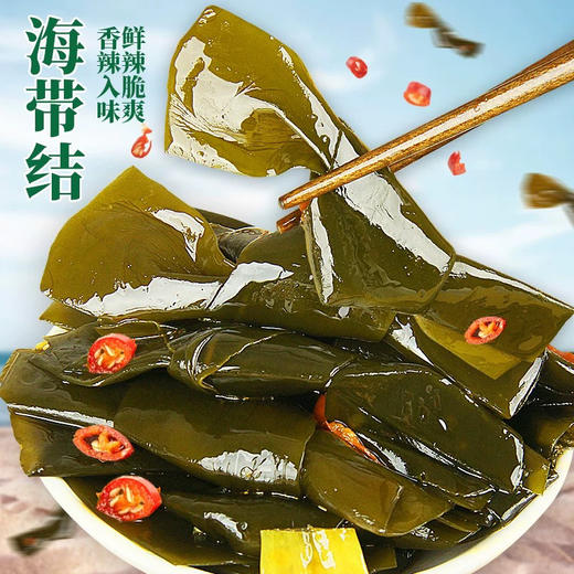 丁丁同学海带结老卤特厚卤味香辣袋装218克 商品图0