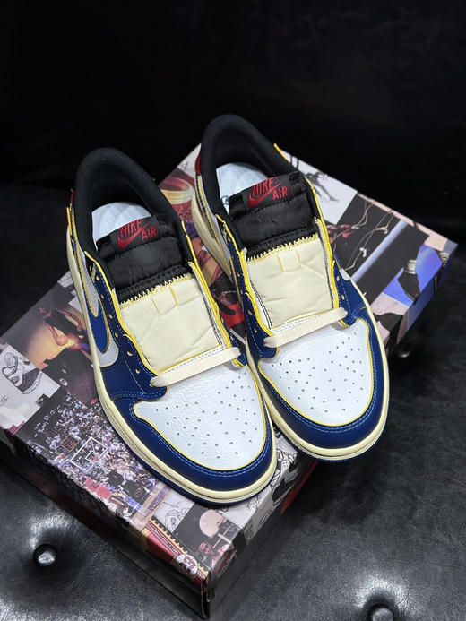 秋冬特惠💰430 公司级 Air Jordan 1 Low 防滑 低帮 倒钩联名款 商品图2
