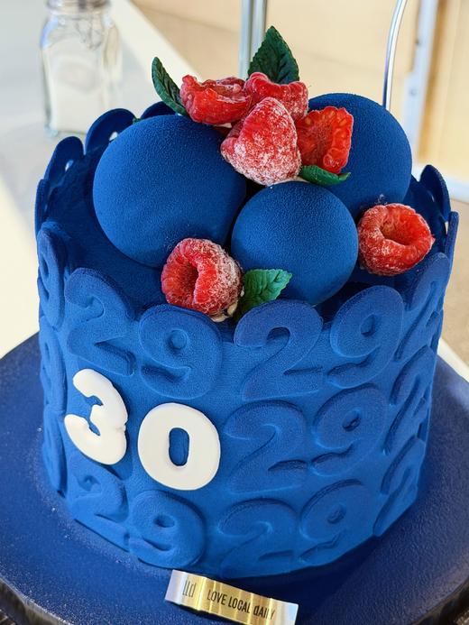 花样年华之男神款【数字可更改】·奶油霜蛋糕 商品图1