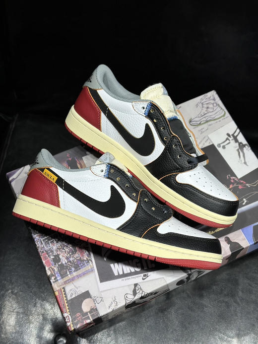 秋冬特惠💰430 公司级 Air Jordan 1 Low 防滑 低帮 倒钩联名款 商品图0