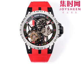 NEW罗杰杜彼钛金属镂空陀飞轮腕表 真陀飞轮RDDBEX0549男士腕表