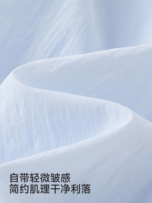 英氏儿童外套男童立领防晒衣新款冰蓝色简约皮肤衣YRWVJ2S009A 商品图2