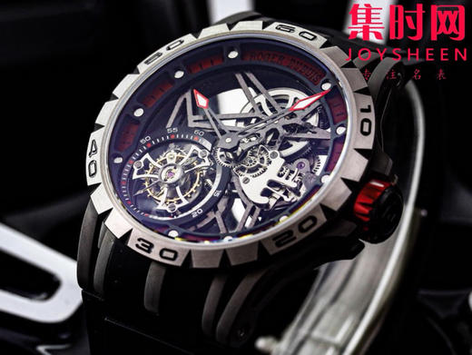 NEW罗杰杜彼镂空陀飞轮 王者归来 钛金属表壳 RDDBEX0479王者系列真陀飞轮男士腕表 商品图1