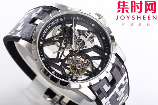 NEW罗杰杜彼迷彩陀飞轮 新品彩色陀飞轮，掀起彩色旋风，少量到货。EXCALIBUR王者系列 RDDBEX0938真陀飞轮男士腕表 商品图2